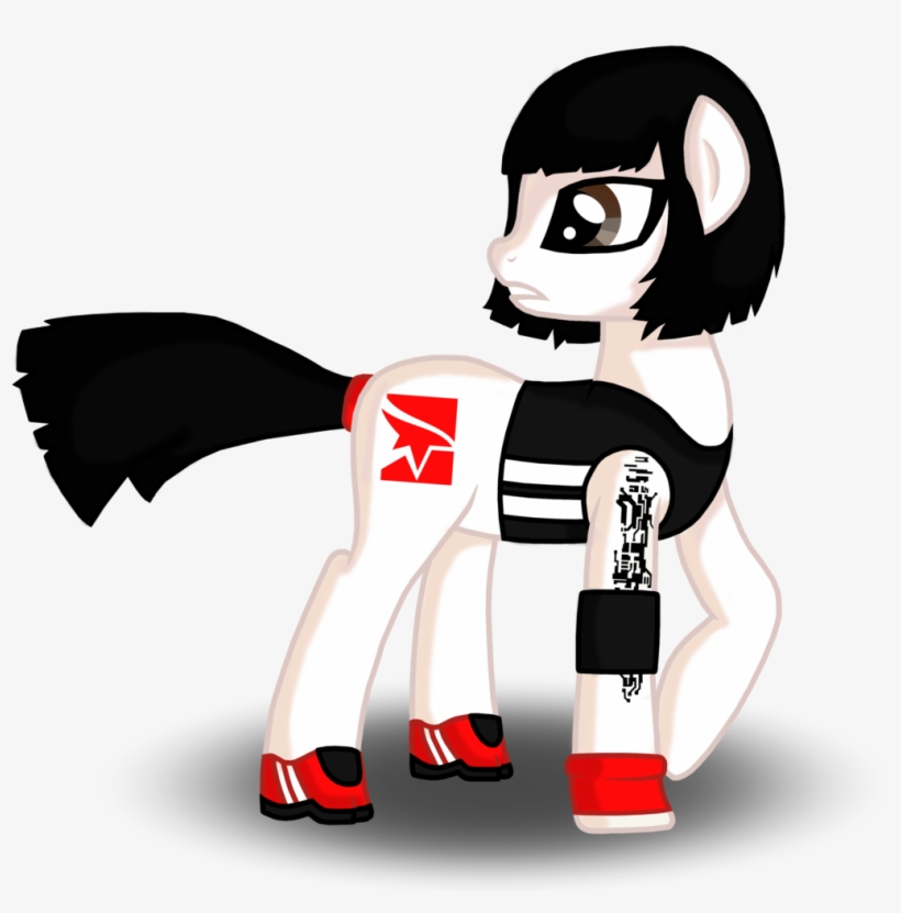 Drako1997, Faith Connors, Mirror's Edge, Ponified, - Faith Connors Mirror's Edge Fan Art, transparent png download