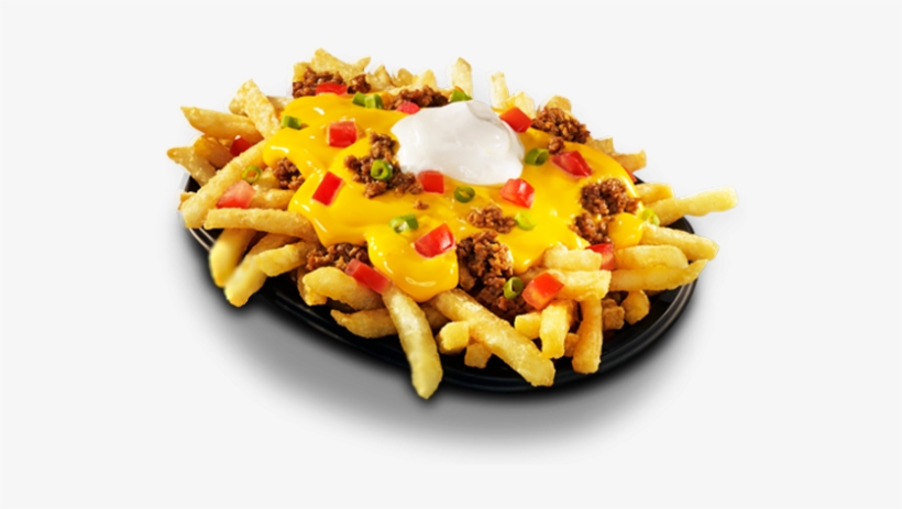 Papas Supreme-574x400 - Taco Bell Frie Supreme, transparent png download
