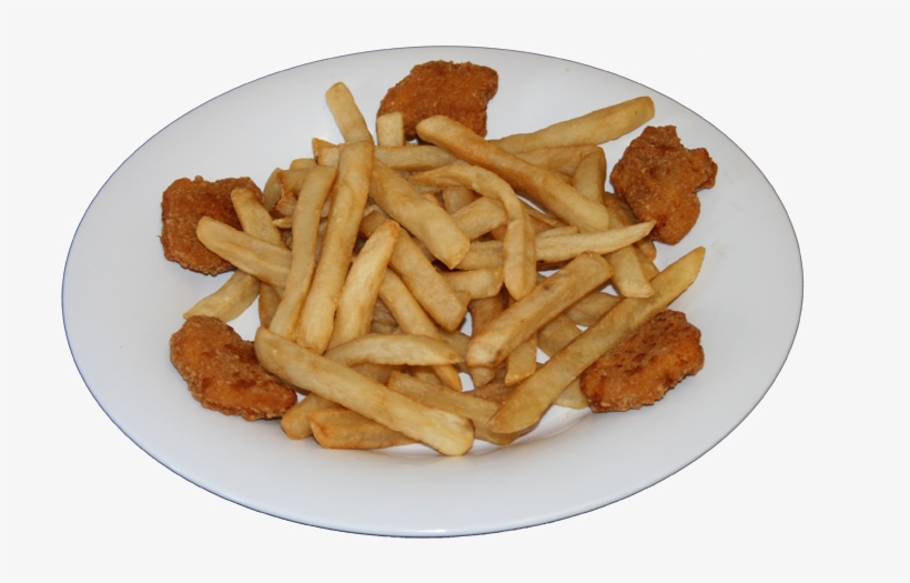 Nuggets De Pollo, Papas Fritas Y Soda - French Fries, transparent png download