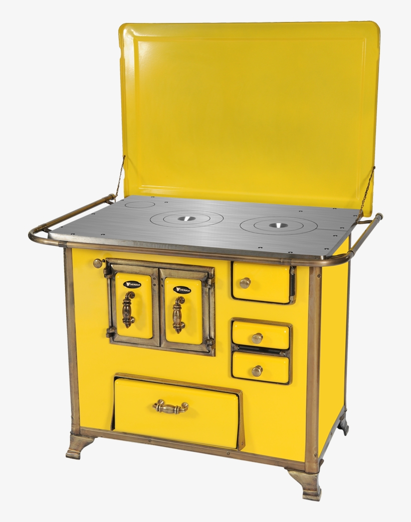 Fogao A Lenha Venax Renaissance Numero 02 Gabinete - Fogao A Lenha Venax Amarelo, transparent png download