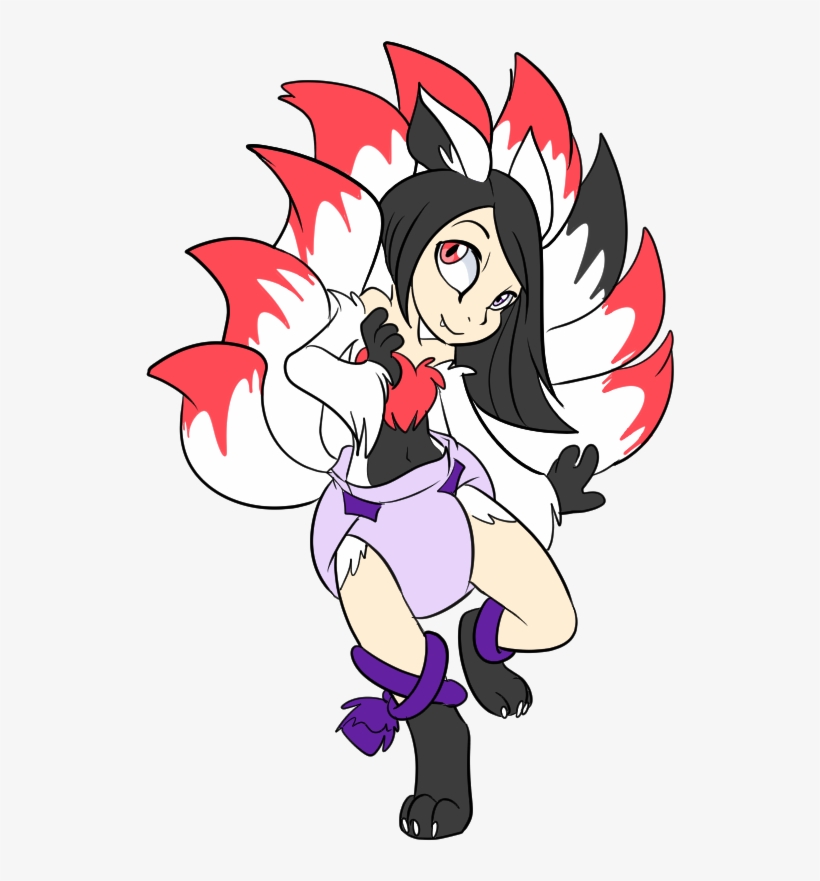 Emilia The Human/kitsune/delphox Hybrid - Human, transparent png download