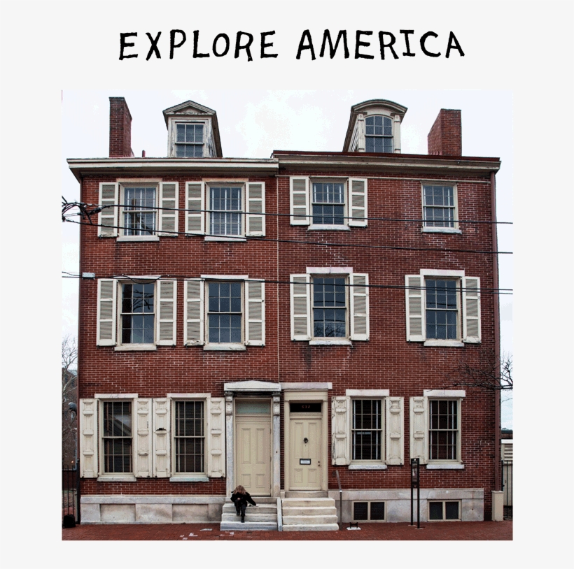 From Acadia To Joshua Tree, We Explore America - Edgar Allan Poe House Philadelphia, transparent png download