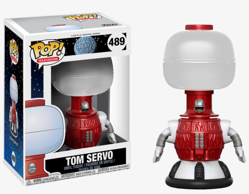 Mystery Science Theatre 3000 Tom Servo Pop Vinyl Figure - Mystery Science Theater 3000 Pop Vinyl Figures, transparent png download