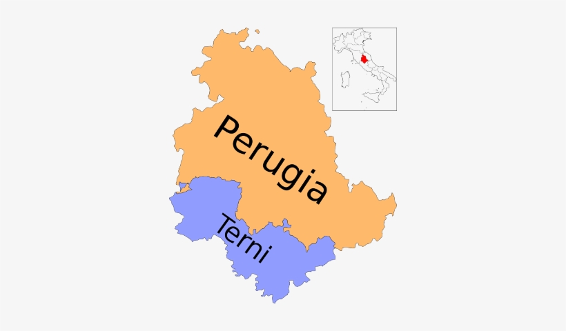 The Trasimeno Lake Is Its Main Body Of Water And The - Two Provinces Of Umbria, transparent png download