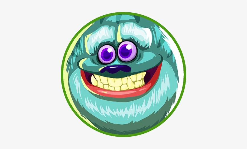 Goofy Yeti Circled - Goofy Yeti Agar Io, transparent png download