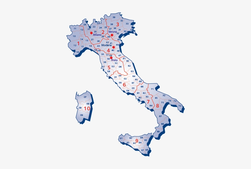 Italy - Regions Of Italy, transparent png download
