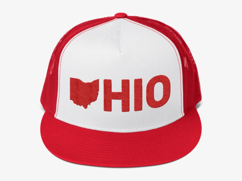 Trucker Hat Model Red, transparent png download