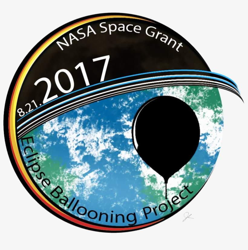 Nasa Space Grant Eclipse Ballooning Project Logo - Circle, transparent png download