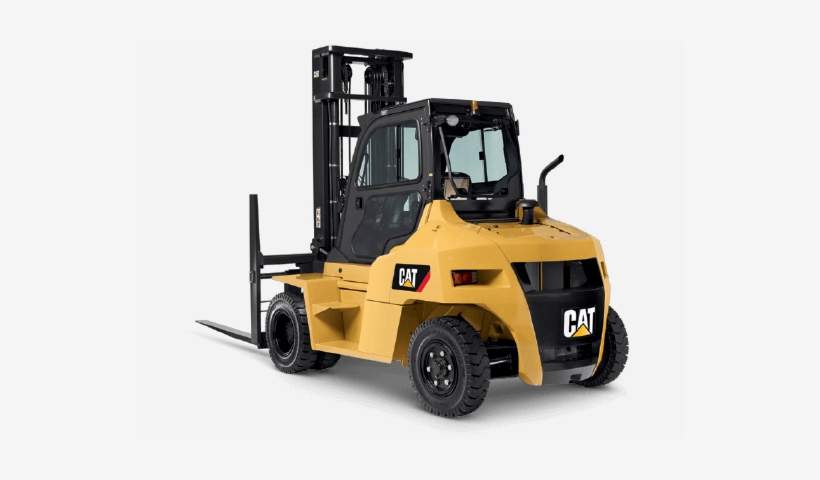 Cat Dp70n Diesel Forklift Being Serviced - Caterpillar, transparent png download