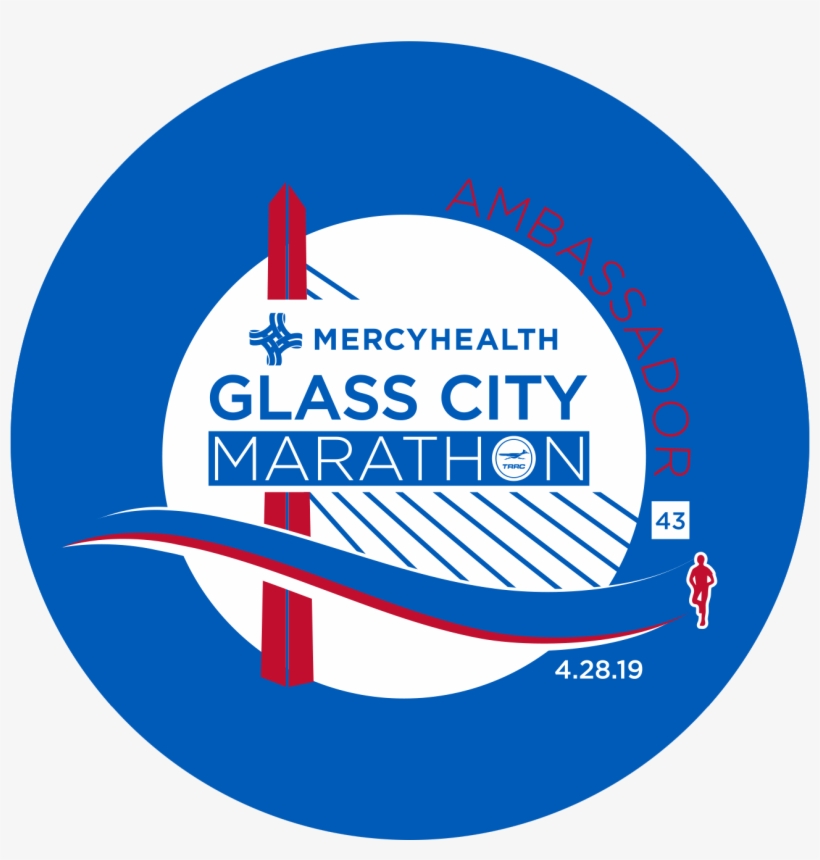 Mercy Health Glass City Marathon Ambassador - Glass City Marathon, transparent png download