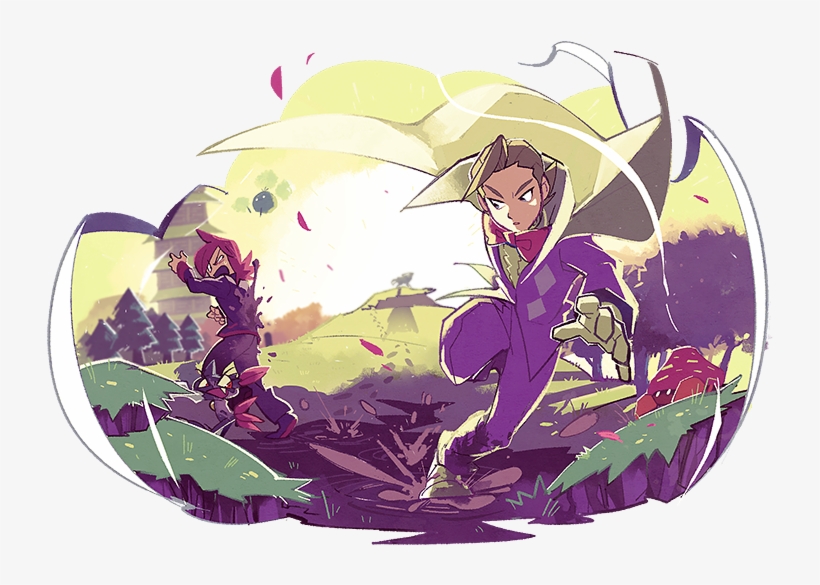 View Fullsize Pokémon Gold & Silver Image - Art, transparent png download