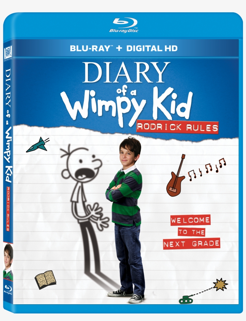 Blu-ray - Diary Of A Wimpy Kid, transparent png download