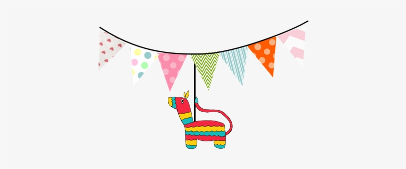 El Compromiso De Piñatas Que Ilusionan Es Ese - Banderines De Colores Png, transparent png download
