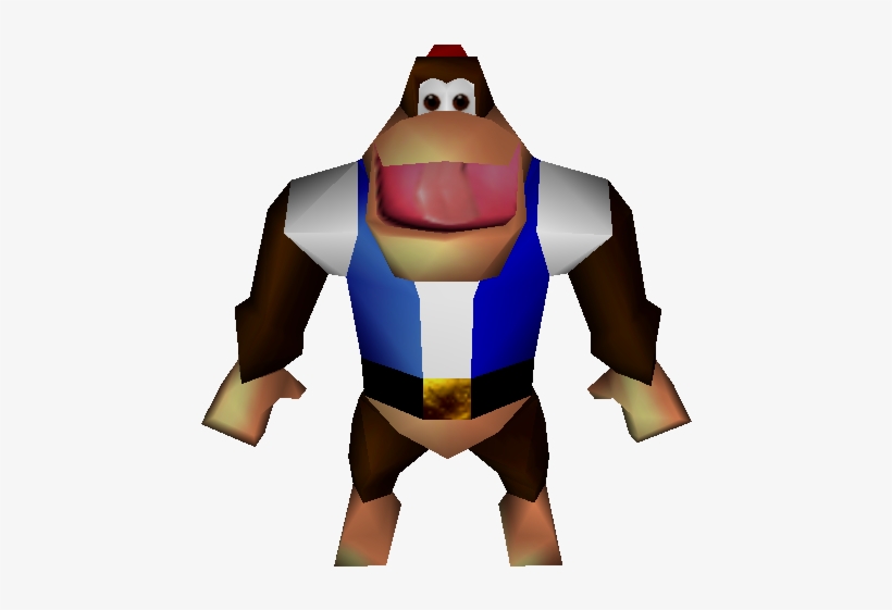 Download Zip Archive - Donkey Kong 64 Model, transparent png download
