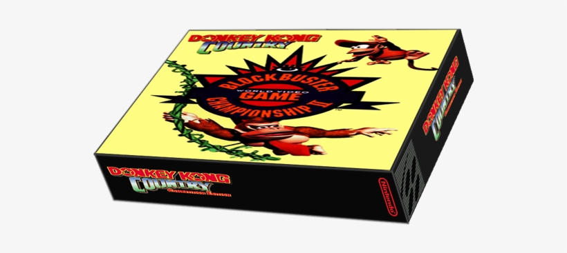 Donkey Kong Country Box - Database, transparent png download