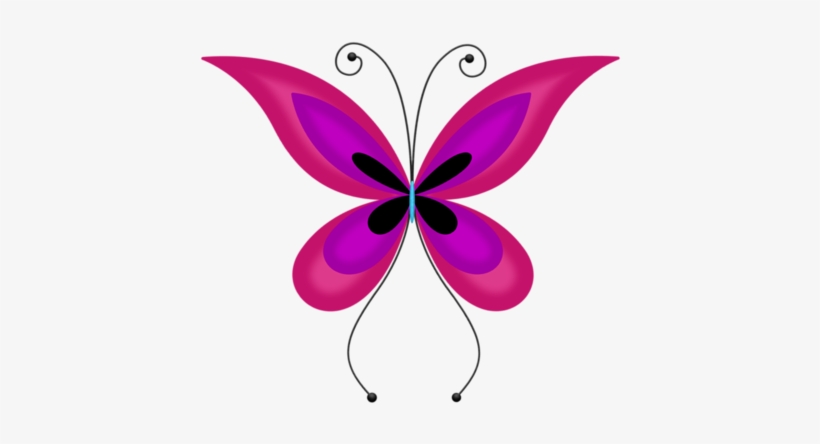 Emo Clipart Butterfly - كيف رسم جناح فراشة, transparent png download