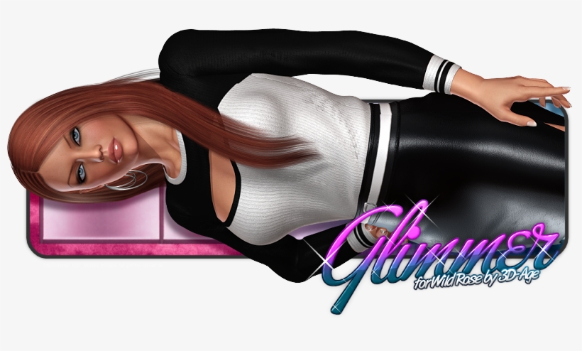 Glimmer For Wild Rose - Girl, transparent png download