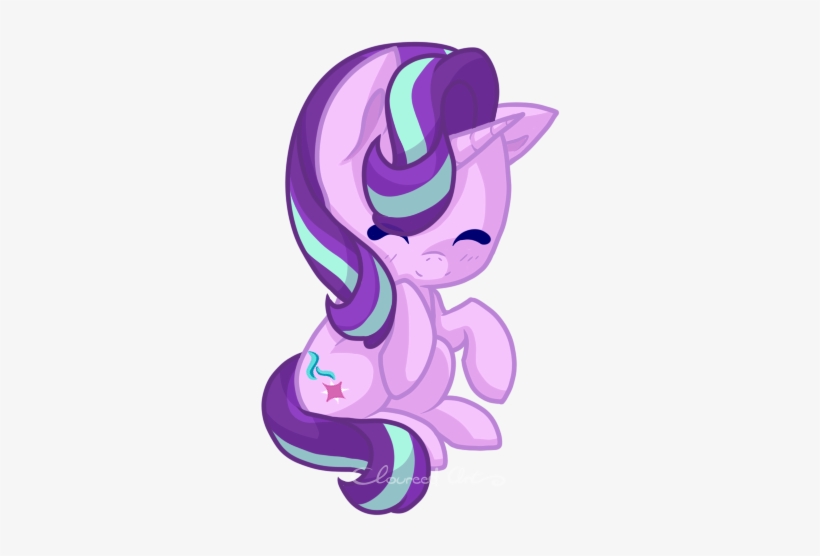 Rarity Dash Chibi Starlight Glimmer - Mlp Twilight Chibi, transparent png download