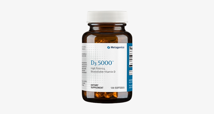 Vitamin D3 5,000 Iu, transparent png download