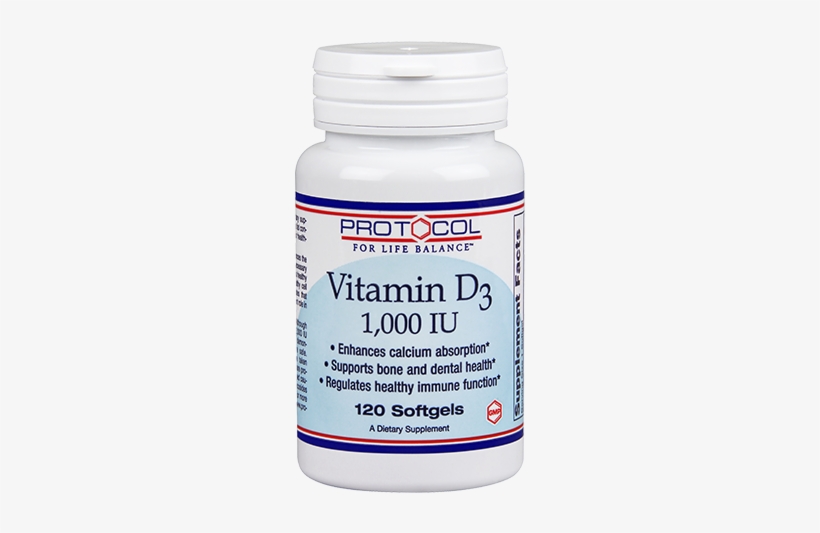Vitamin D3 1,000 Iu, transparent png download