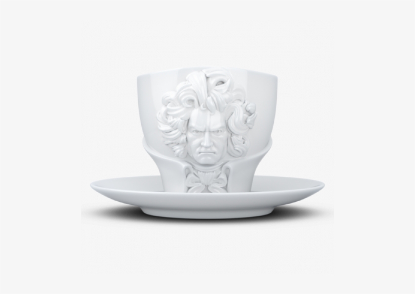 Ludwig Van Beethoven - Tassen Ludwig Van Beethoven Face Tea Coffee Cup &, transparent png download