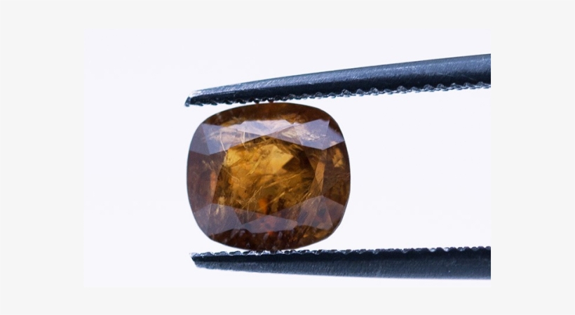 50ct Hibonite Gia Cert Cushion Cut Gemstone - Gemstone, transparent png download