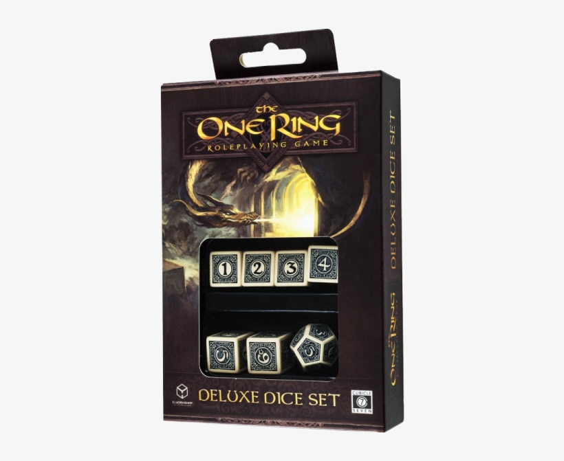 The One Ring Rpg 6d6 D12 Deluxe Dice Set - One Ring Deluxe Dice Set, transparent png download
