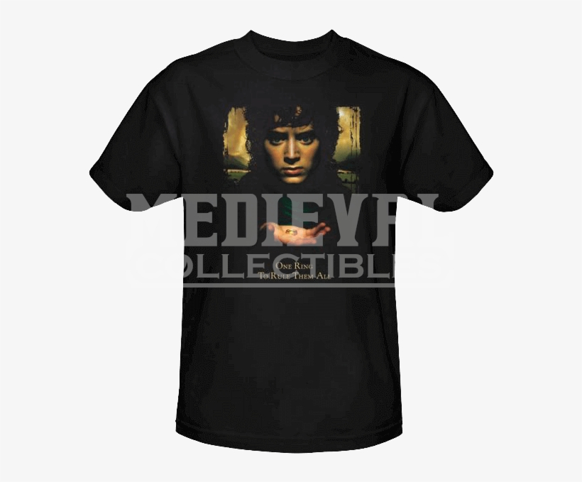 Frodo One Ring T-shirt - Sid Meier's Civilization V Shirt, transparent png download