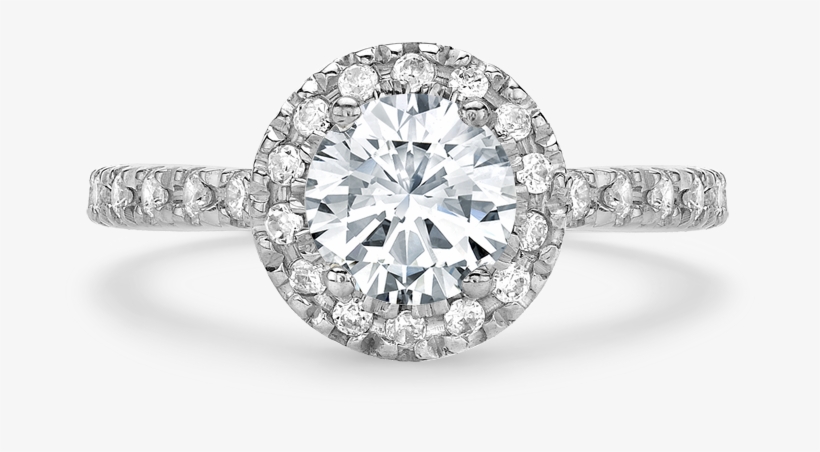 The Shared Prongs Are Also Used For Cluster Rings Where - Engagement Ring, transparent png download