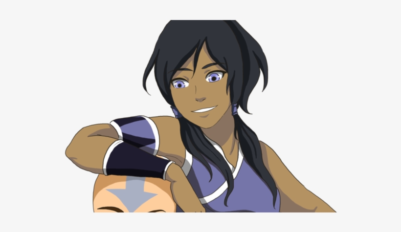 The Legend Of Korra's Epic Series Finale - Korra And Aang, transparent png download