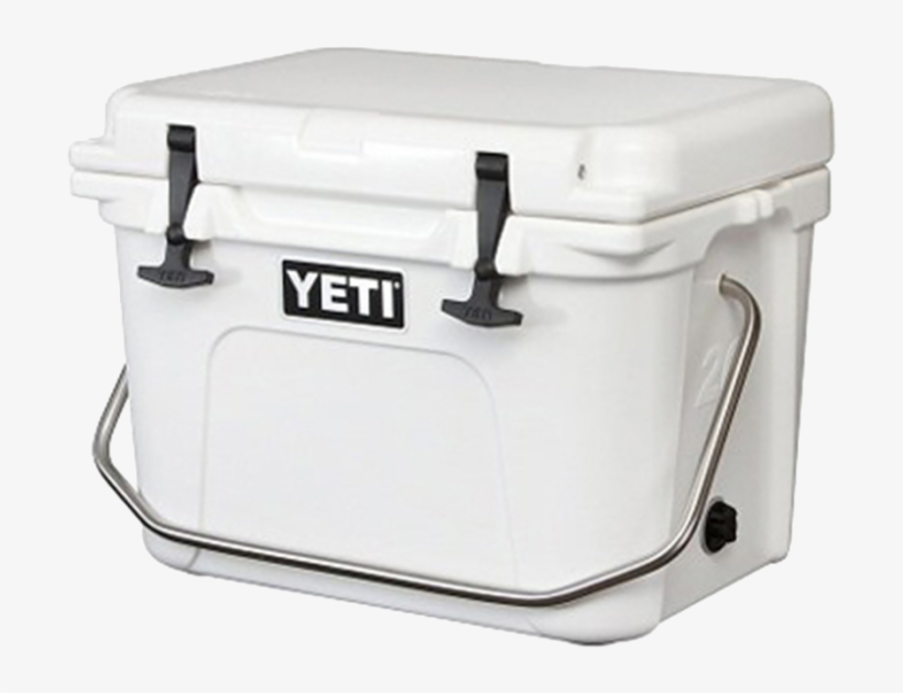 Yeti White Roadie 20 Cooler - Yeti 20-quart Roadie Cooler - White, transparent png download