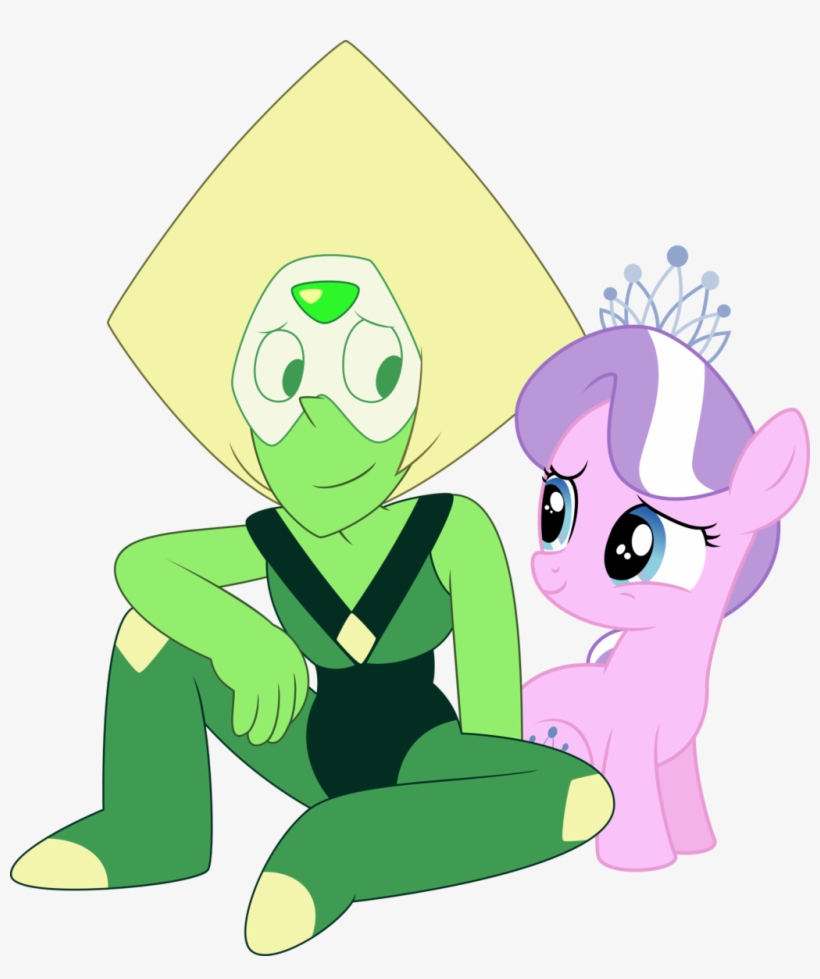 Craftyallie, Crossover, Diamond Tiara, Peridot , Safe, - Peridot Steven Universe Transparent, transparent png download