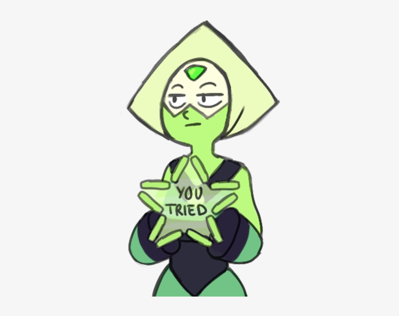 Steven Universe Peridot Steven Universe -i'm Reporting - You Tried Steven Universe, transparent png download