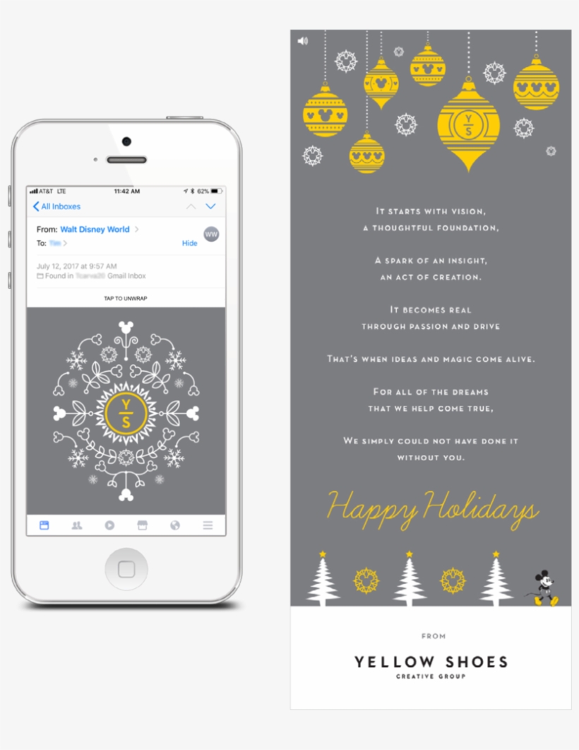 Ys Holiday Card - Iphone, transparent png download