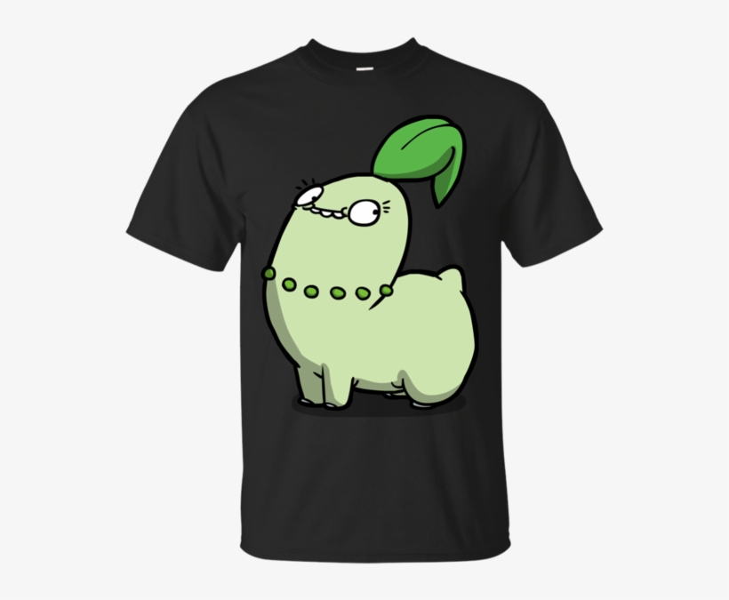 Chikocutey Chikorita T Shirt & Hoodie - T-shirt, transparent png download