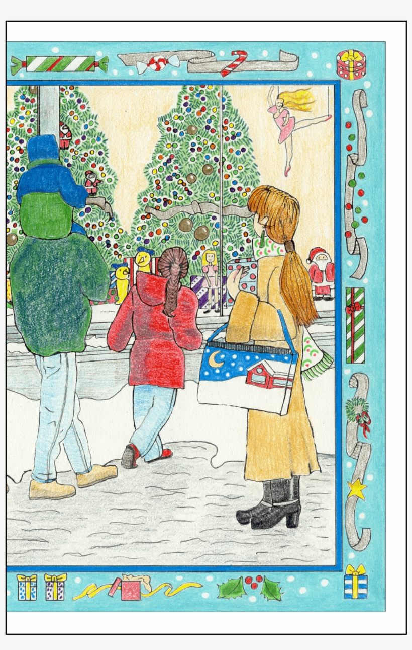 Cover Of Christmas Holiday Card - Christmas Day, transparent png download