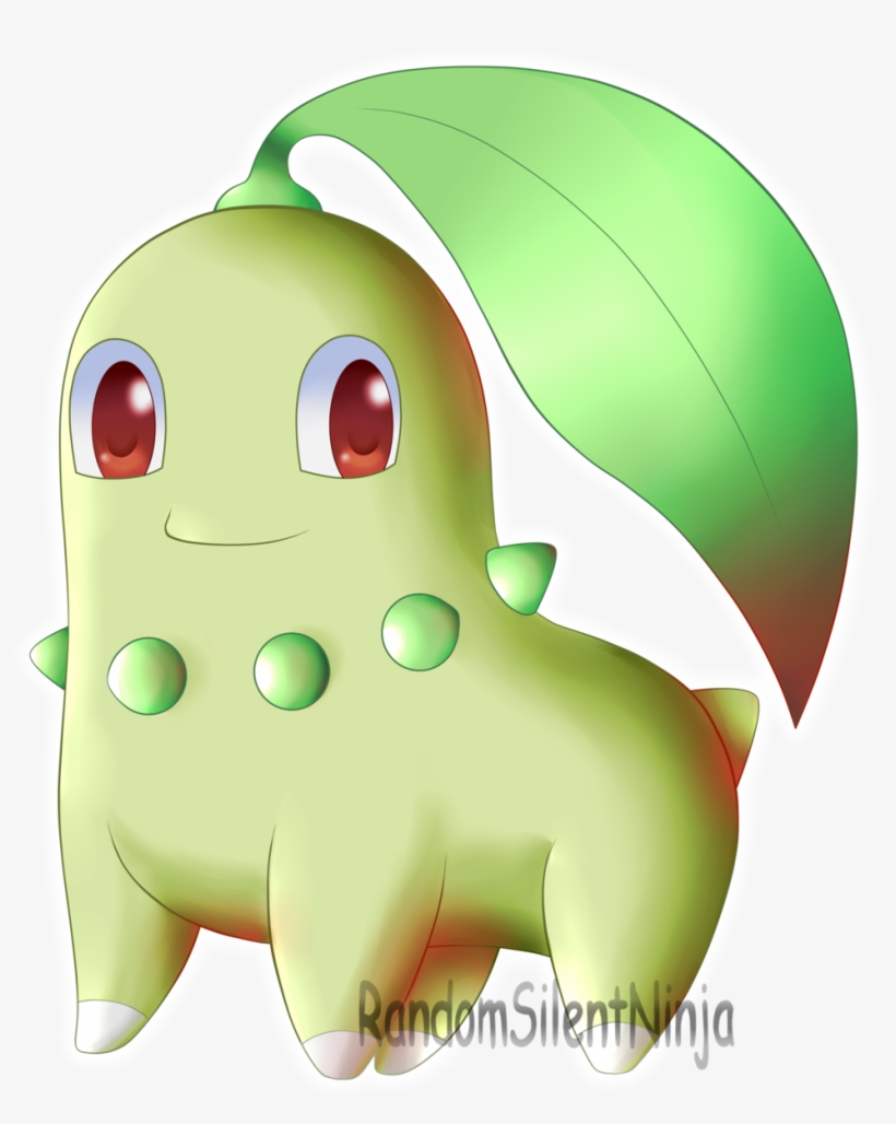 Chikorita For Drawing, transparent png download