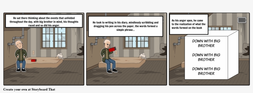 Down With Big Brother- - Diary Down With Big Brother, transparent png download