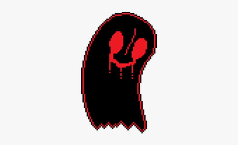 Napstablook Red, transparent png download