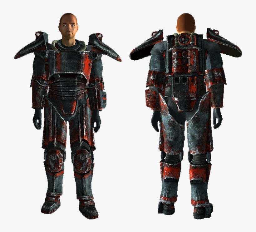 Lindens Outcast Power Armor - Scorched Sierra Power Armor, transparent png download