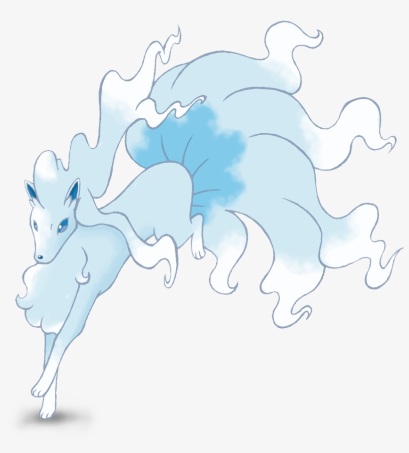 [sun And Moon Speculation] Alolan Ninetales - Pokemon Alolan Ninetales Png, transparent png download