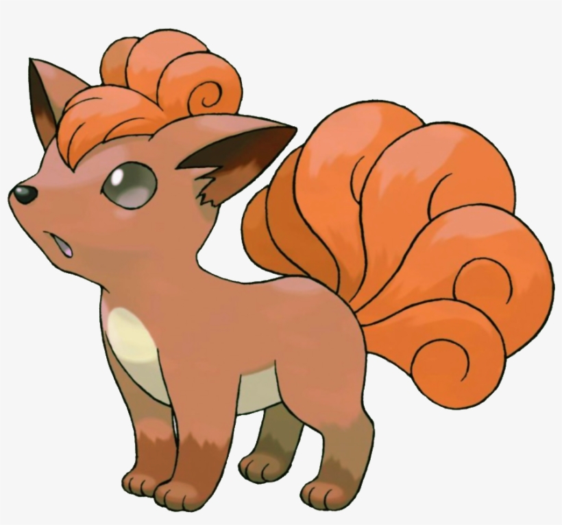 Vulpix & Ninetales - First Evolution Of Ninetales, transparent png download