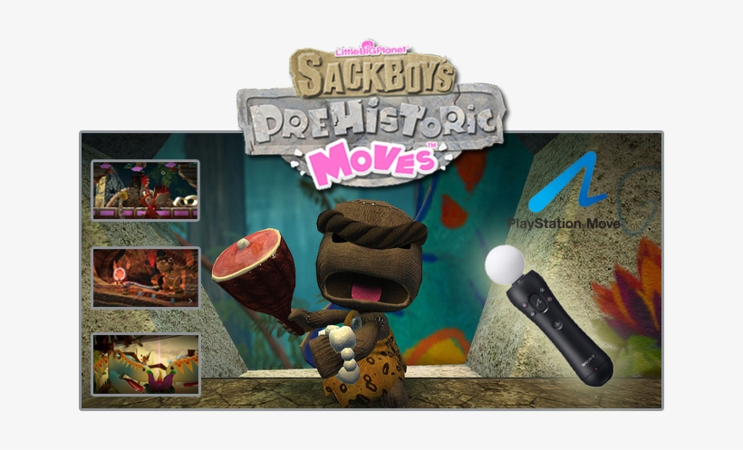 Sackboy's Prehistoric Moves Spiel Downloaden Sackboy's - Littlebigplanet 2, transparent png download