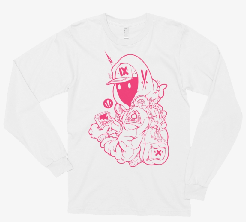 Contemporary Black Mage // Long Sleeve T-shirt - Sleeve, transparent png download