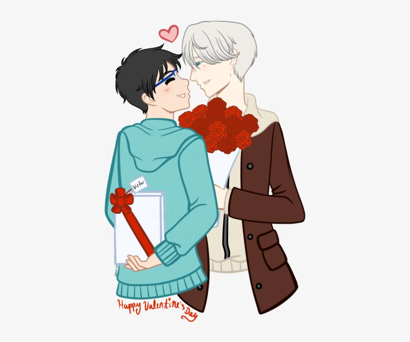 Have Some Victuuri/victuri That Turned My Brain Into - Cartoon, transparent png download