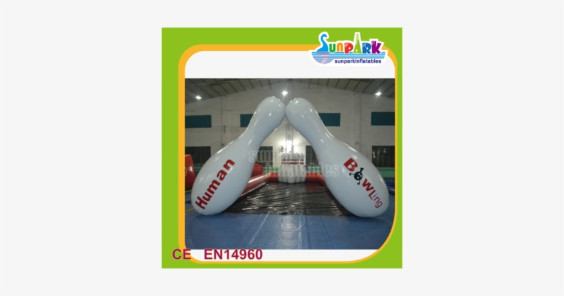 Jumbo Bowling Game Inflatable Skittles Alley , Customized - Inflatable, transparent png download