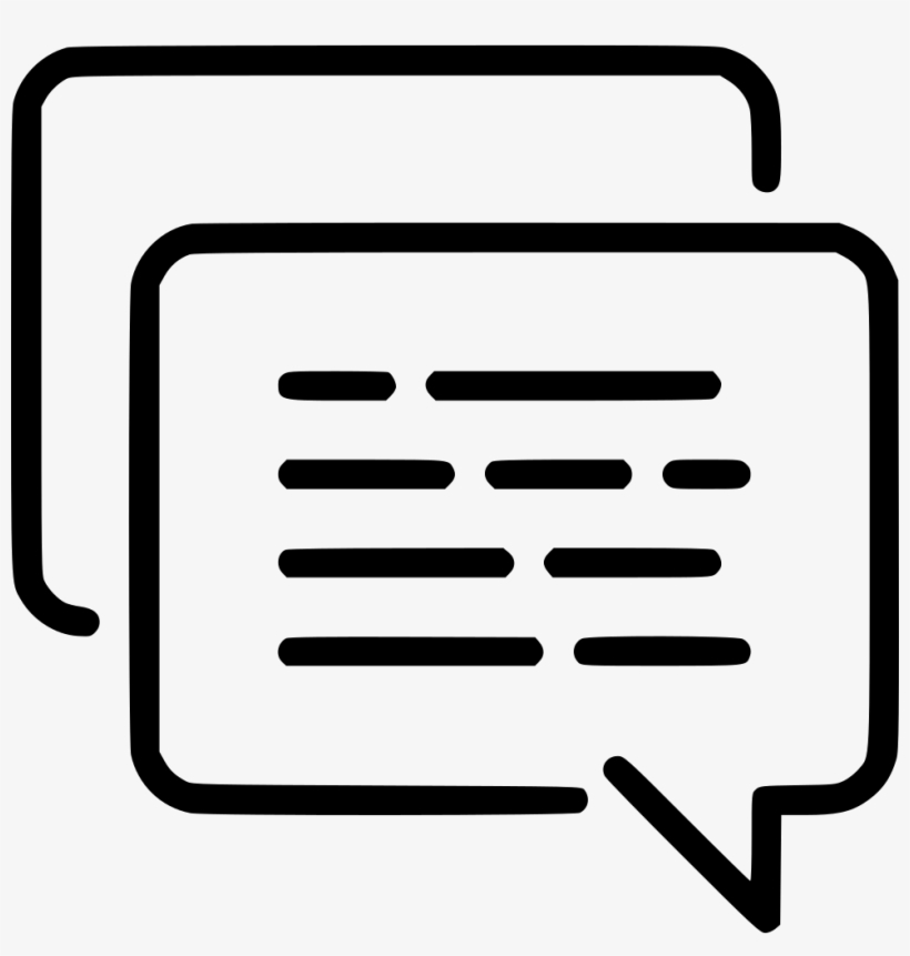 Chat Bubbles - - Scalable Vector Graphics, transparent png download