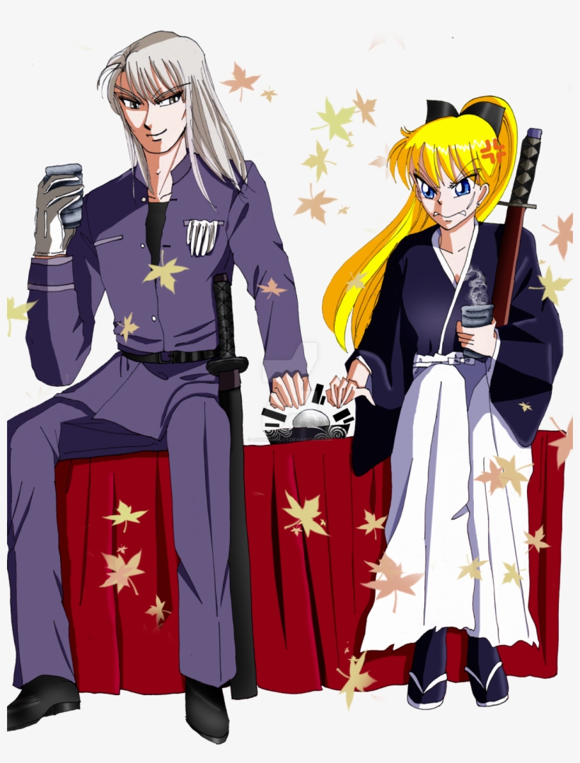 Kunzite X Minako Crossover Rurouni Kenshin By Anemoneploy - Minako Kunzite And Zoisite, transparent png download