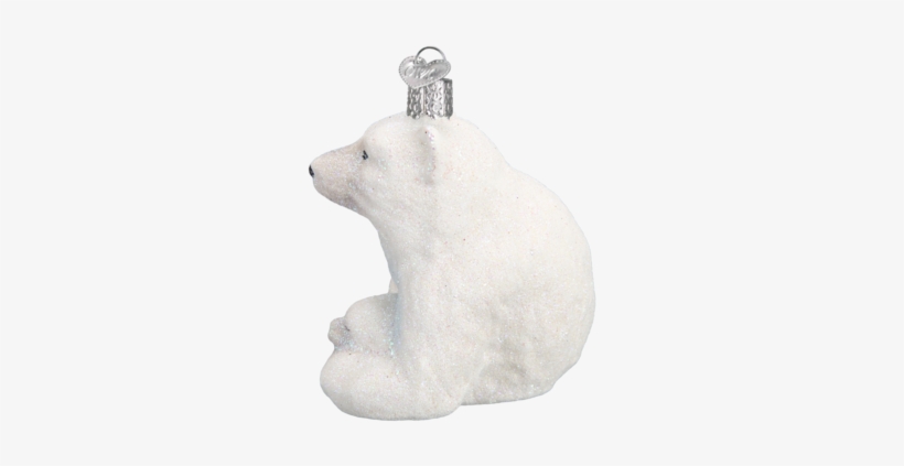 Polar Bear With Cub Ornament - Old World Christmas Classic Car Glass Ornament 46023, transparent png download