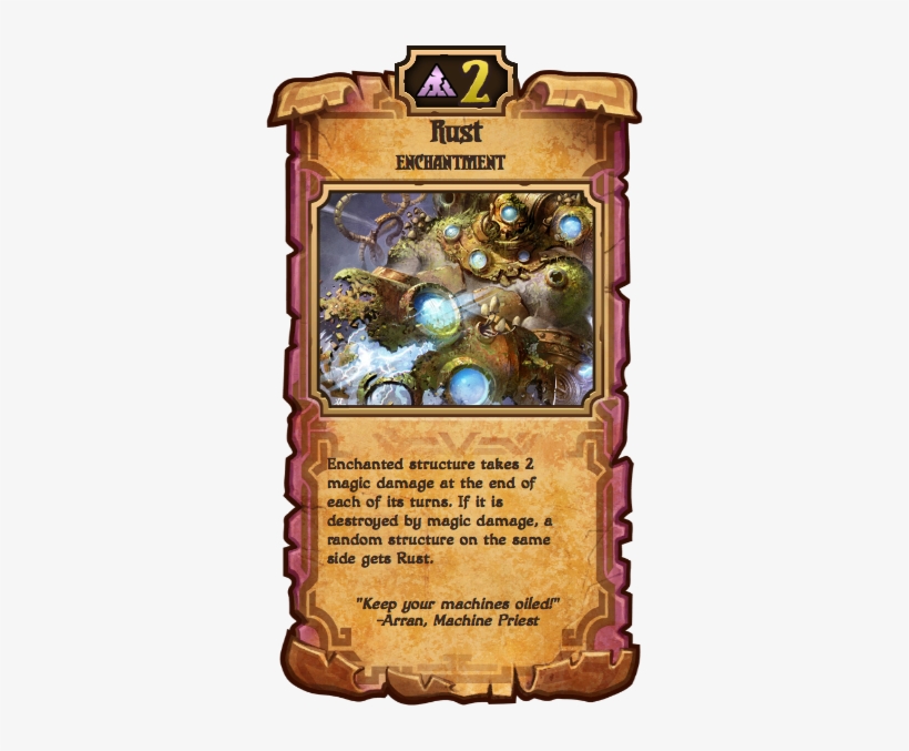 Rust - (foils) Abrupt Decay - Modern Masters 2017 - Magic, transparent png download